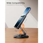 Lamicall 360° Rotation Cell Phone Stand for Desk, Sturdy Phone Holder - Image 3