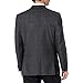 Kenneth Cole REACTION Men's Suit Pants, Charcoal Basketweave, 44W x 32L