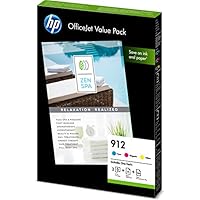 Cartuccia Stampante HP 912 (6ZC74AE) Nero Ciano Magenta Giallo Originale - Conf. 4 - Foto 9