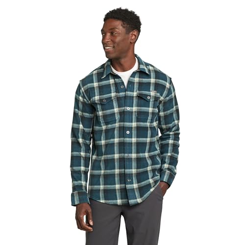 Eddie Bauer Men's Chutes Long-Sleeve Microfleece Shirt