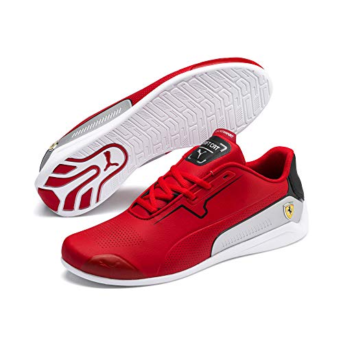 PUMA PUMA Unisex's Sf Drift Cat 8 Sneaker, Red Rosso Corsa Puma Black 02, 43