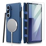 【Conçu pour le Galaxy Z Fold 7】Cette coque Samsung Galaxy Z Fold 7 (2025) est spécialement taillée pour offrir un ajustement précis et un design élégant. Texture agréable au toucher avec coussinets d’air intégrés dans les coins, protection magnétique de la charnière et film de protection d’écran 9H+ inclus pour une sécurité complète et stylée