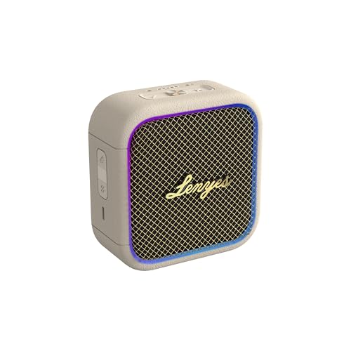 Image of Lenyes S890 Portable Speaker | 15W Power | RGB Dynamic Lights | IP66 Waterproof | Bluetooth 5.3 | 2600mAh Battery | Type-C Fast Charging | Lenyes Audio App Connectivity | Washable Silicone Shell