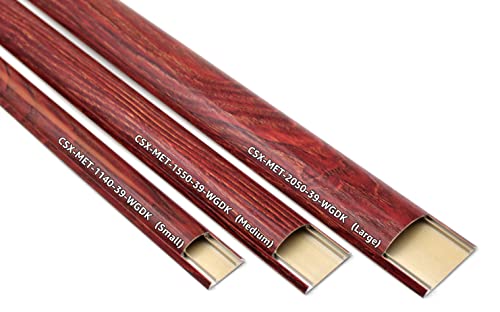 Evita cables dañados con el protector de cable de metal para suelo Electriduct madera 2