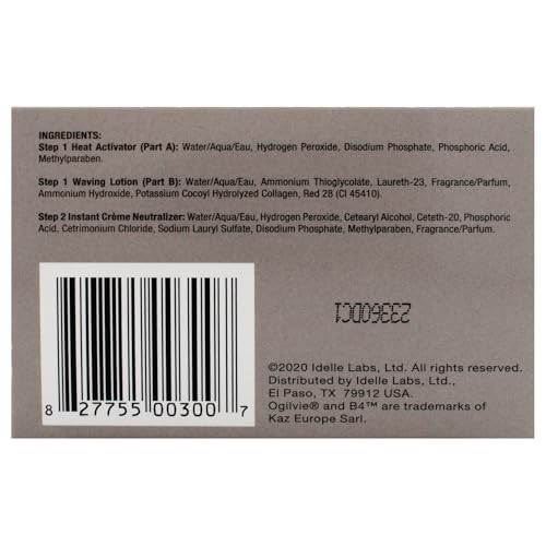 Ogilvie Salon Styles Precisely Right Professional Conditioning Perm Kit - Ideal for Color-Treated, Normal Hair - 1 Application