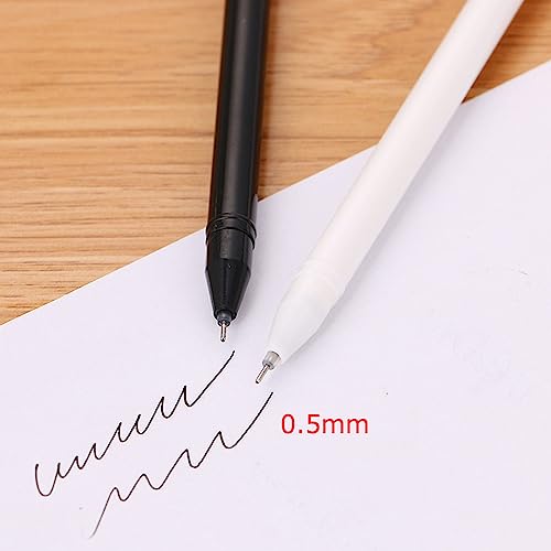 JZK 20 X Novelty cats paw pen black gel ink rollerball pen fine line 0.5mm needle point cartoon cat pen stationery supplies for kids girls boys children party favour party bag filler - Image 4