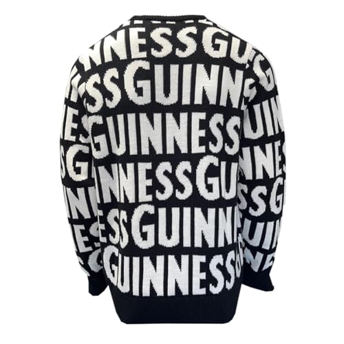 Guinness Black & Cream Chunky Letters Knit Jumper (XLarge)2