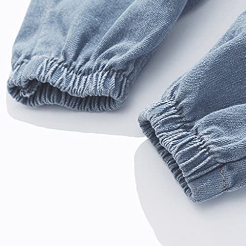 Men Sweatpants Casual Autumn Denim Cotton Vintage Wash Hip Hop Work Trousers Jeans Pants Mens Sweatpants4