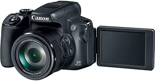 Amazon.com : Canon PowerShot SX70 HS Digital Camera (3071C001) +