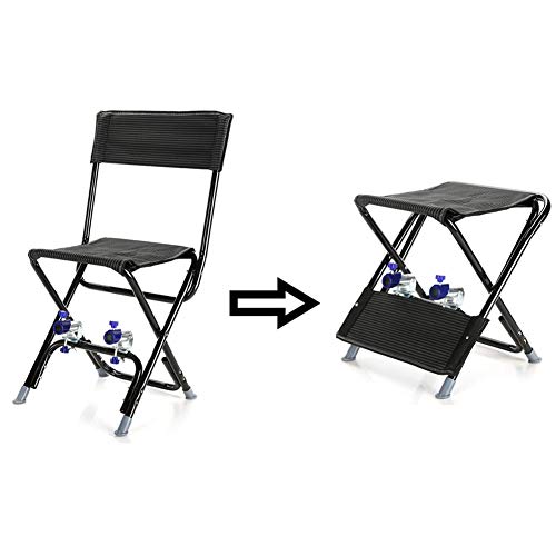 Chaise de camping légère compacte et portable solide pour outdoor - 6