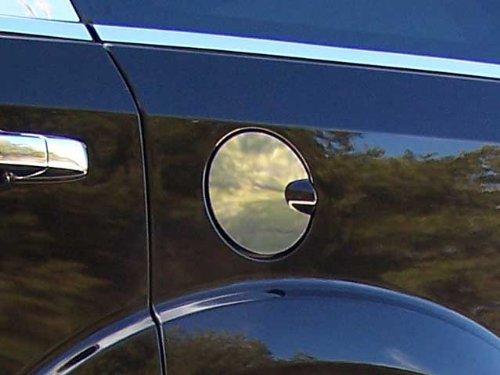 QAA is Compatible with 2008-2009 Chrysler Aspen (1 Piece Stainless Gas Door Cover Trim) GC49945