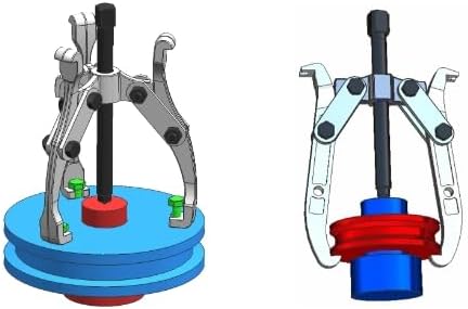 Forza 1400 Series Manual Mechanical Extractor 65 x 80 2 Legs