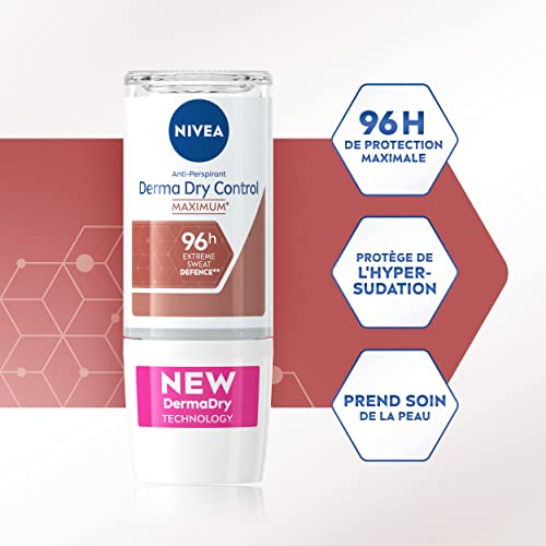 NIVEA Derma Control déodorant formule brevetée efficacité 96h - 2