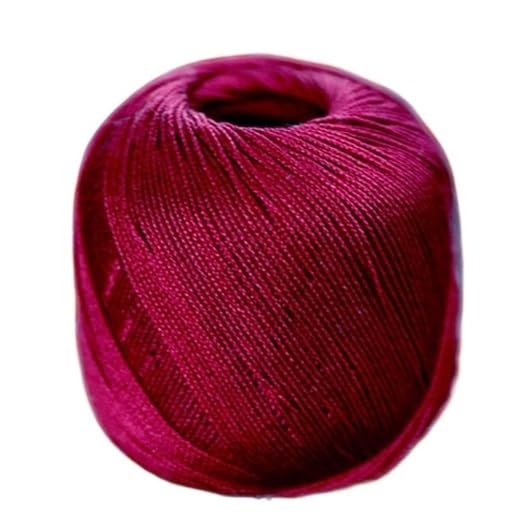 Fil de coton crochet taille 8 idéal pour créer des napperons en dentelle