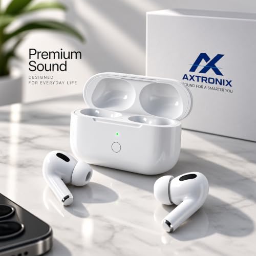 AXTRONIX Pro 2 Wireless Earbuds with Charging Case, Bluetooth in Ear - Image 3