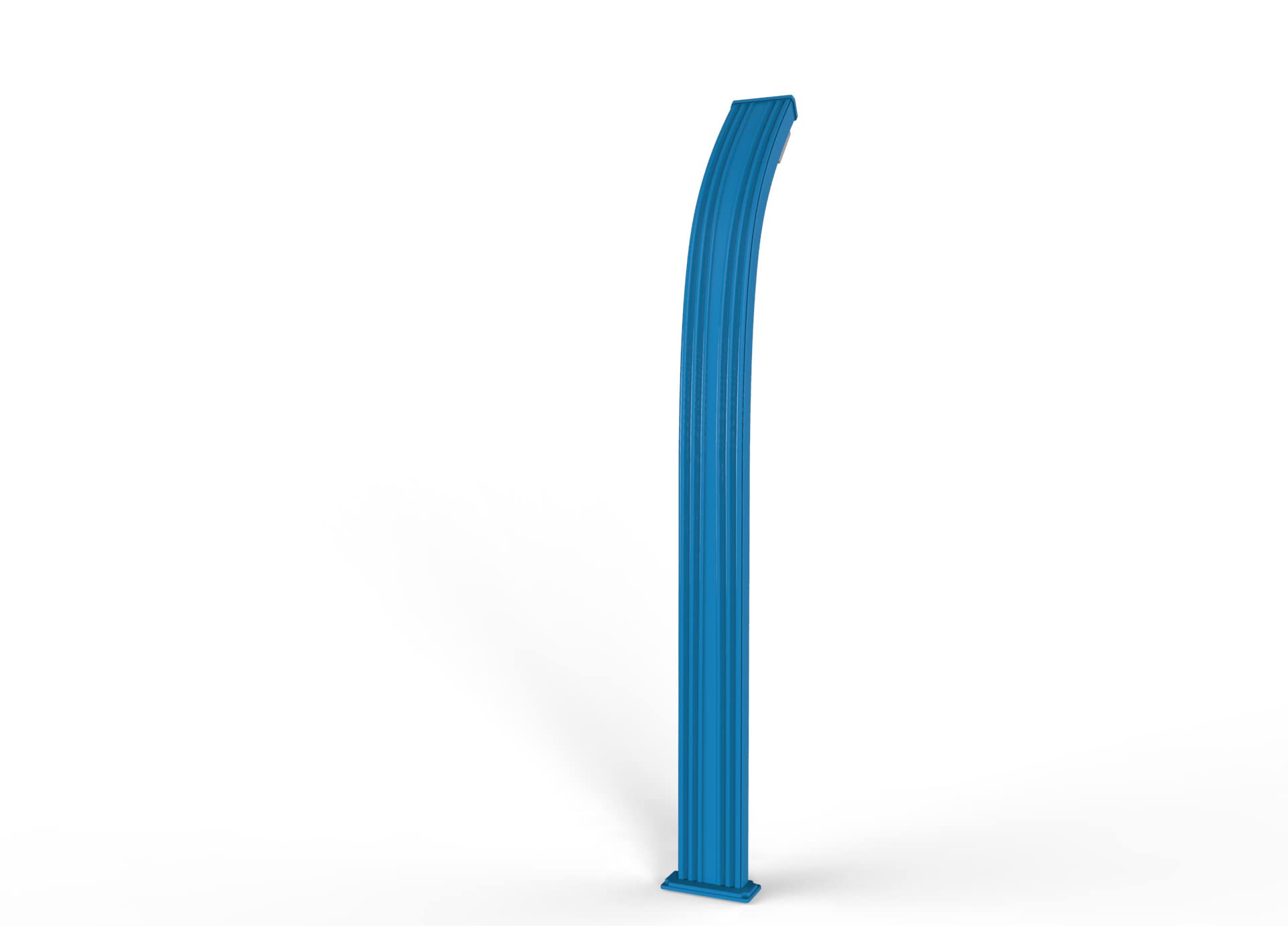 Arkema Design Doccia Solare - Spring A120/5012 - Blu con lavapiedi