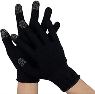 5-Finger Touchscreen Gloves, Knit Light Elastic Windproof Spring Autumn Early Winter Gloves Men Women for Sports Cycling Outdoor Running Driving SMS