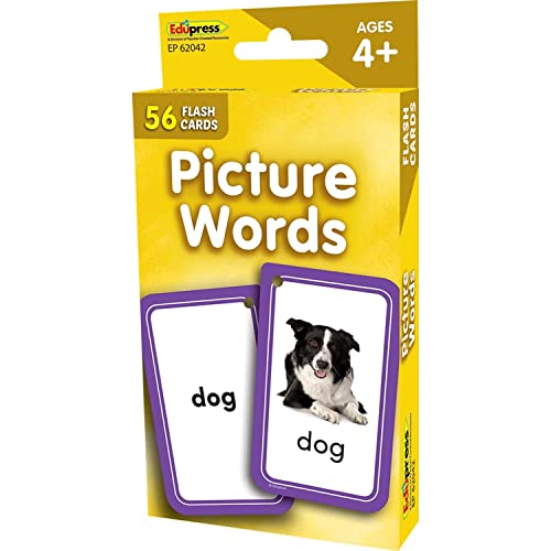 Teacher Created Resources Picture Words Flash Cards (EP62042)