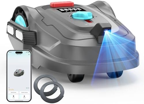 YARDCARE M800Plus Robot Cortacésped sin Cable Perimetral, Posicio...