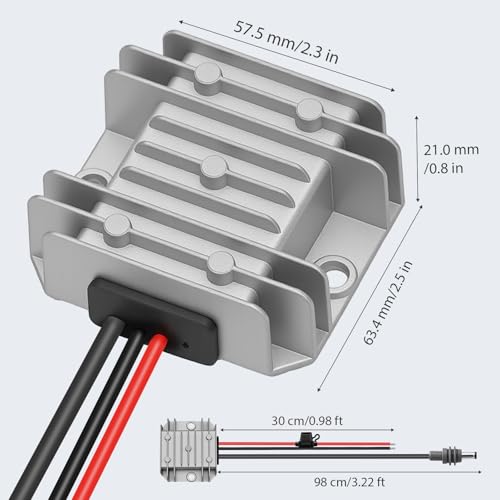 Starlink Mini 12V Adapter DC 12V 24V to 30V 3.5A Step Up Converter Starlink Mini Power Supply Cord Boost Conversion with Fuse4