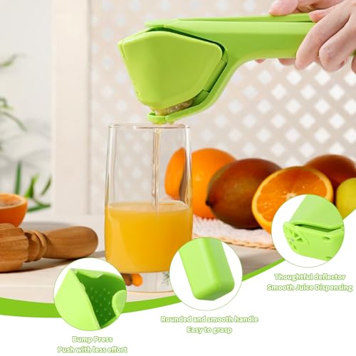 3 Pièces Presse Citron Manuel Kit, Presse Orange Manuel Presse Agrumes Manuel, Presse Citron Manuel Fruit Lemon Squeezer pour Utilisation Dans Cuisines les Restaurants Bars – Image 5