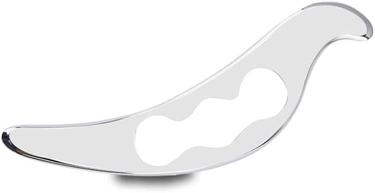XBLDSStainless Steel Gua Sha Muscle Scraper, Physical Therapy Tools, Muscle Scraping Tool, Guasha Massage, Fascia Scraper, Skin Scraping Tool, Soft Tissue Massage Tool
