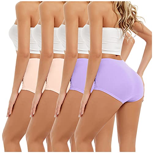 Culotte shapewear ventre plat : lot de 4 culottes hautes gainantes pour affiner la silhouette
