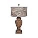 GuildMaster Turned Urn Table Lamp In Artisan Stain