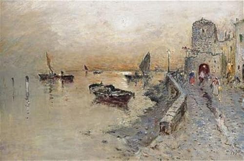Art Mural Venezia Wilhelm Von Gegerfelt Poster Graffiti pour Salon Moderne