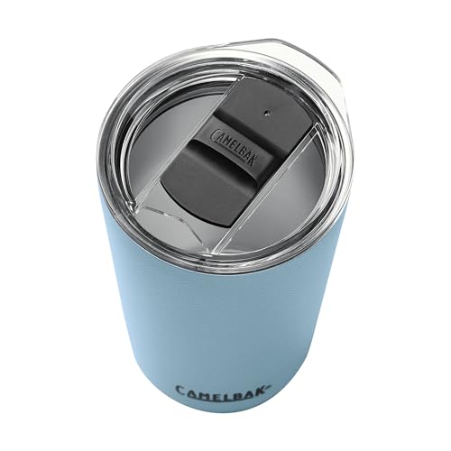 Image of CamelBak Horizon 16oz Tumbler - Insulated Stainless Steel - Tri-Mode Lid - Dusk Blue