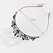 Vovii Tiaras for Women Princess Crown Headband Birthday Queen Rhinestone Black Tiara Princess Decoration for Party, Birthday, Halloween, Photo, Gift, Christmas