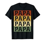Photo Gallery dad papa husband gifts - retro papa maglietta Photo Gallery dad papa husband gifts - retro papa maglietta