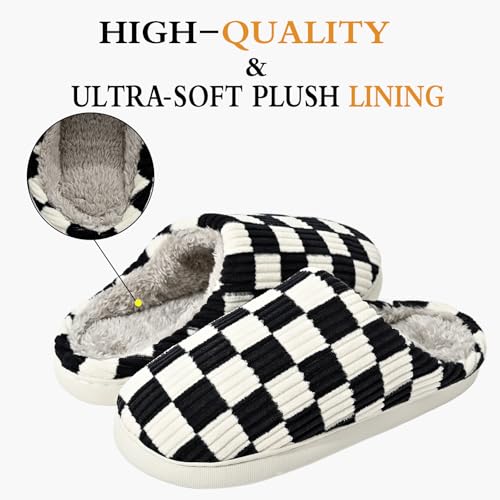 House Slippers for Women Men Casual Indoor Outdoor Shoes with Memory Foam2