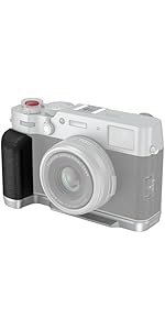 ライカ M10 シリーズ対応 L型クイックリリース カメラグリップ シルバー Amazon | SmallRig FUJIFILM対応 X100VI / X100V専用 L字型ハンドル