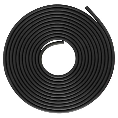 Aquarium Fish Tube Pipe Airline Air Pump 5m Aquarium Air Pump Tube Soft Silicone Oxygen Hose for Fish Tank(Black) Cover