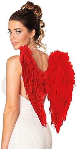 Boland Alas De ángel De Plumas De 50x50 Cm – Accesorio Para Disfraz De Cupido O Mensajero Celestial, Carnaval Y Fiestas Temáticas