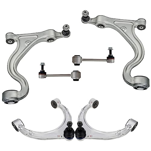 Bison Performance 6pc Front Forged Aluminium Upper And Lower Suspension Contr...