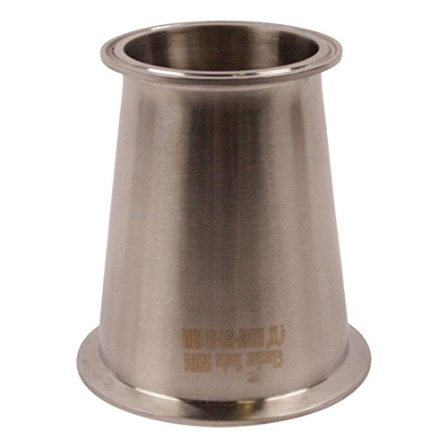 Concentric Reducer | Tri Clamp 4 inch x 3 in. - Stainless Steel SS304 / 3A - Glacier Tanks