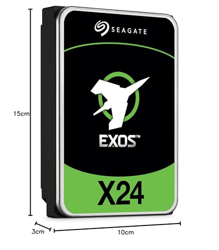 Seagate Exos X24 disque dur 20 To 7200 trmin 512 Mo 3.5' SAS - vue 10