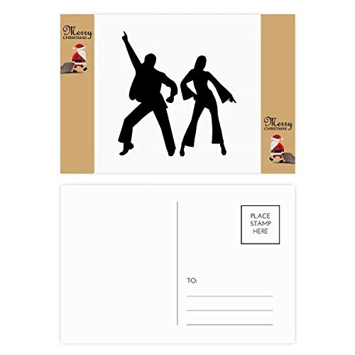 Cartes postales remerciement danseuse en papier rigide haut de gamme