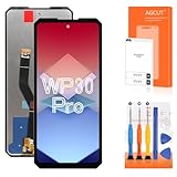 AGCUT - Pantalla de repuesto para Oukitel WP30 Pro LCD Display para Oukitel WP30Pro pantalla de repuesto LCD digitalizador pantalla t�ctil Asamblea con kit de reparaci�n, negro