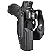 OWB Paddle Holster - Outside The Waistband fits Springfield Echelon 4.0C (Black, Right)