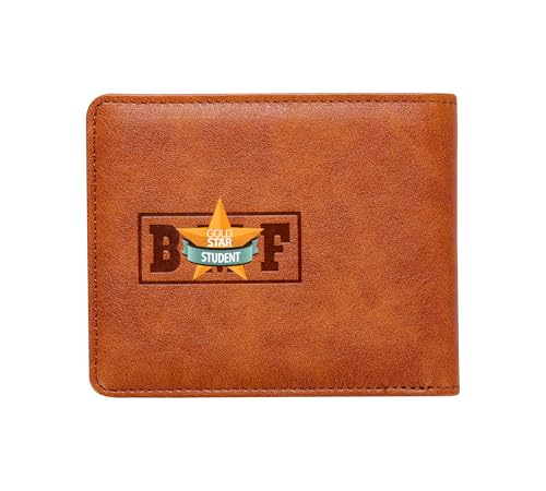 jimmyxqw Bad Mother Leather Wallet bad mother f ker wallet leather (yellow)