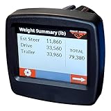 Right Weigh 202-DDG-02C Interior Digital Axle Load Scale - For Two Height Control Valve Air Suspensions or Dedicated Tractor/Trailer Sets