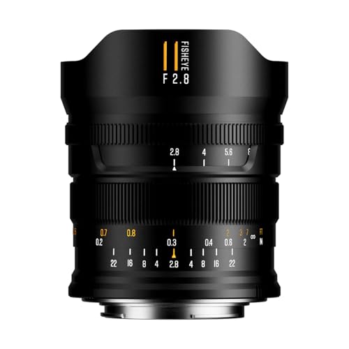Image of Brightin Star 11mm F2.8 II Fisheye Lens for Leica Panasonic Sigma L Mount, 182 Full Frame Manual Focus Mirrorless Camera Lens for SL SL2 T TL TL2 TL18 CL LUMIX S1 S1R S1H