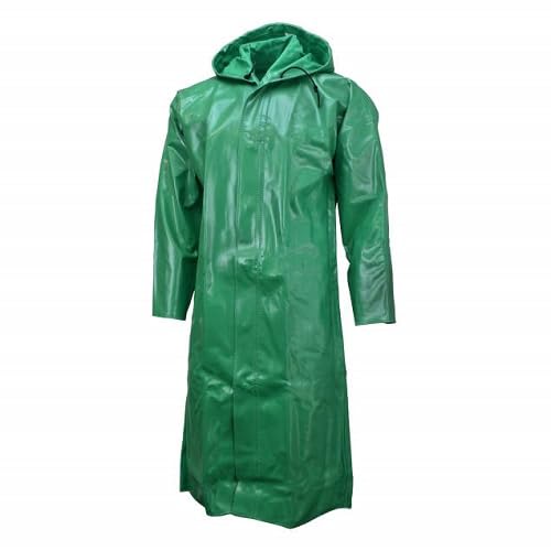Chem Shield 96 Series Coat with Hood - Green - Size 4X