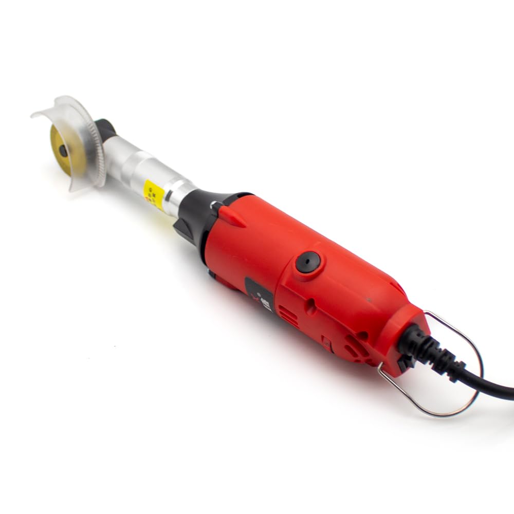 Limpiadora de Ranuras de Azulejos Eléctrica de 220V CA, Herramienta Manual para Quitar Lechada con Velocidad Ajustable de 350W