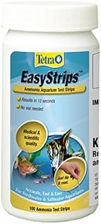 Tetra EasyStrips 100 Count, Ammonia Test Strips For aquariums, Water Testing, Model Number: 19541