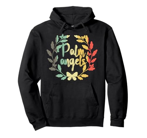 Palm Angels Butterfly Flower Lovers Pullover Hoodie