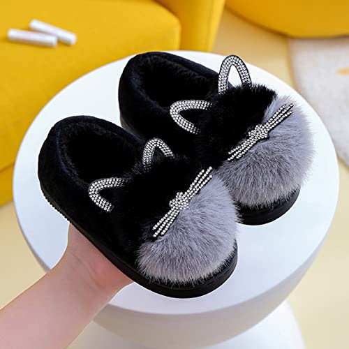Toddler Girls Boys Slipper Kids Cute Animal Cartoon Shoes Warm Soft Plush Household Shoes Slip On Girls Sandals4